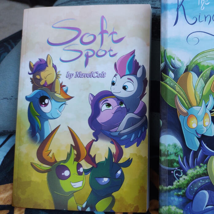 Soft Spot is a short story collection featuring my top stories about sibling relationships, set in both Generation 4 & 5 of My Little Pony